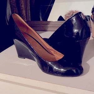 Coach Black Patent Shoes